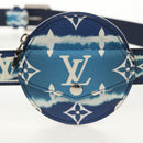 LOUIS VUITTON Monogram Escal Ceinture Belt 37.6"" Blue M0253W LV Auth 147571M-15
