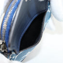 LOUIS VUITTON Monogram Escal Ceinture Belt 37.6"" Blue M0253W LV Auth 147571M-16