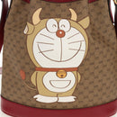GUCCI Micro GG Supreme Doraemon Collaboration Bag PVC Beige 655597 Auth 147572SM-2