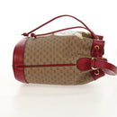 GUCCI Micro GG Supreme Doraemon Collaboration Bag PVC Beige 655597 Auth 147572M-6