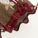 GUCCI Micro GG Supreme Doraemon Collaboration Bag PVC Beige 655597 Auth 147572M-8