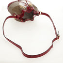 GUCCI Micro GG Supreme Doraemon Collaboration Bag PVC Beige 655597 Auth 147572M-9