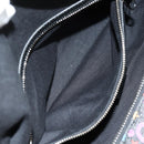 GUCCI GG Psychedelic Boston Bag PVC 2way Multicolor Silver 587866 Auth 147573M-25