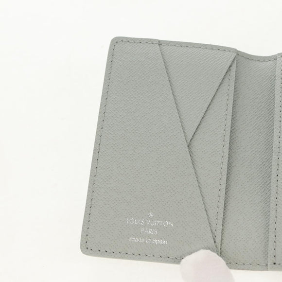 LOUIS VUITTON Multicolor Organizer De Poch Card Case Gray M13910 LV Auth 147575SAM
