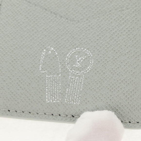 LOUIS VUITTON Multicolor Organizer De Poch Card Case Gray M13910 LV Auth 147575M