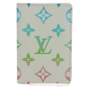 LOUIS VUITTON Multicolor Organizer De Poch Card Case Gray M13910 LV Auth 147575SAM-13
