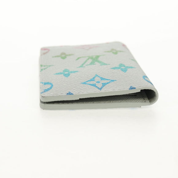 LOUIS VUITTON Multicolor Organizer De Poch Card Case Gray M13910 LV Auth 147575SAM