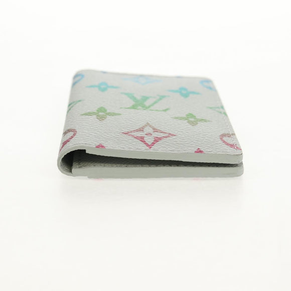 LOUIS VUITTON Multicolor Organizer De Poch Card Case Gray M13910 LV Auth 147575SAM