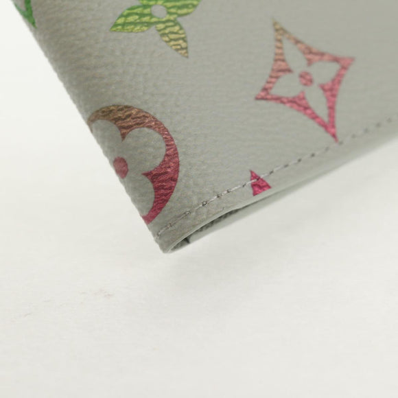 LOUIS VUITTON Multicolor Organizer De Poch Card Case Gray M13910 LV Auth 147575M