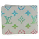 LOUIS VUITTON Multicolor Portefeuille Slender Wallet Gray M14354 LV Auth 147576SAM-2