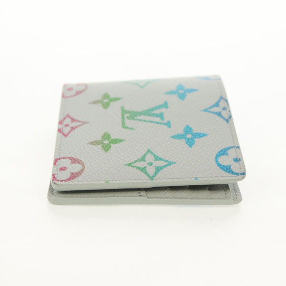 LOUIS VUITTON Multicolor Portefeuille Slender Wallet Gray M14354 LV Auth 147576M