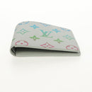 LOUIS VUITTON Multicolor Portefeuille Slender Wallet Gray M14354 LV Auth 147576SAM-6