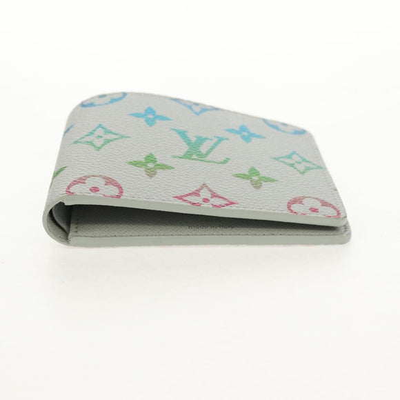 LOUIS VUITTON Multicolor Portefeuille Slender Wallet Gray M14354 LV Auth 147576SAM