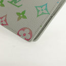 LOUIS VUITTON Multicolor Portefeuille Slender Wallet Gray M14354 LV Auth 147576M-7