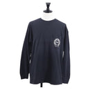 Chrome Hearts Horseshoe Print Long Sleeve Top Cotton Black Auth 147578M-1