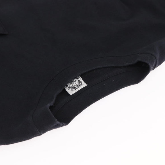 Chrome Hearts Horseshoe Print Long Sleeve Top Cotton Black Auth 147578M