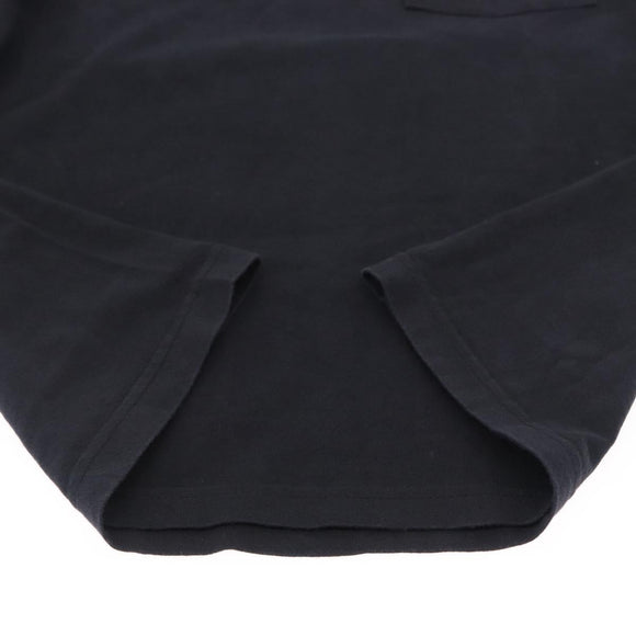 Chrome Hearts Horseshoe Print Long Sleeve Top Cotton Black Auth 147578M