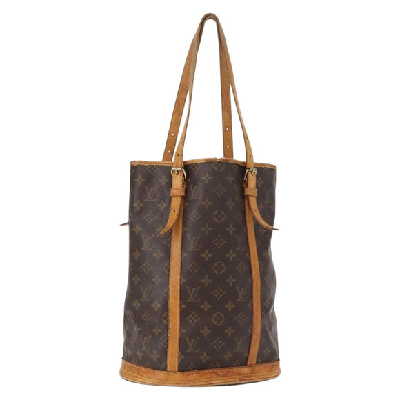 LOUIS VUITTON Monogram Bucket GM Shoulder Bag M42236 LV Auth 147581