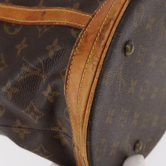 LOUIS VUITTON Monogram Bucket GM Shoulder Bag M42236 LV Auth 147581