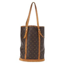LOUIS VUITTON Monogram Bucket GM Shoulder Bag M42236 LV Auth 147581-2