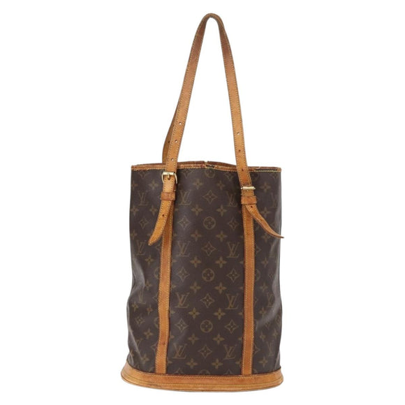 LOUIS VUITTON Monogram Bucket GM Shoulder Bag M42236 LV Auth 147581