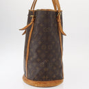 LOUIS VUITTON Monogram Bucket GM Shoulder Bag M42236 LV Auth 147581-5