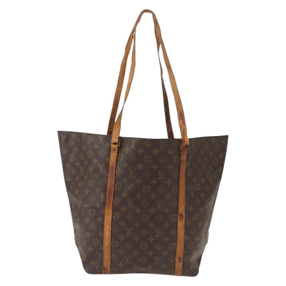 LOUIS VUITTON Monogram Sac Shopping GM Tote Bag M51110 LV Auth 147582