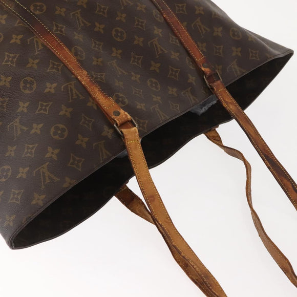 LOUIS VUITTON Monogram Sac Shopping GM Tote Bag M51110 LV Auth 147582