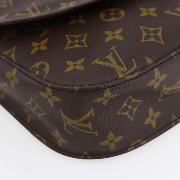 LOUIS VUITTON Monogram Saint Cloud GM Shoulder Bag M51242 LV Auth 147604