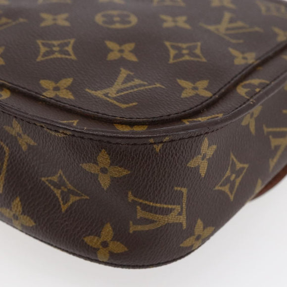 LOUIS VUITTON Monogram Saint Cloud GM Shoulder Bag M51242 LV Auth 147604A