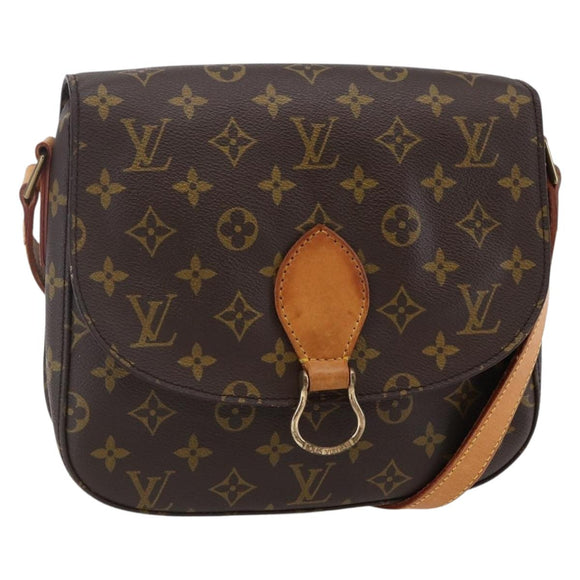 LOUIS VUITTON Monogram Saint Cloud GM Shoulder Bag M51242 LV Auth 147604A