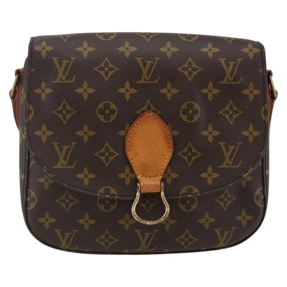 LOUIS VUITTON Monogram Saint Cloud GM Shoulder Bag M51242 LV Auth 147604A