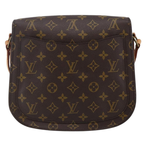 LOUIS VUITTON Monogram Saint Cloud GM Shoulder Bag M51242 LV Auth 147604