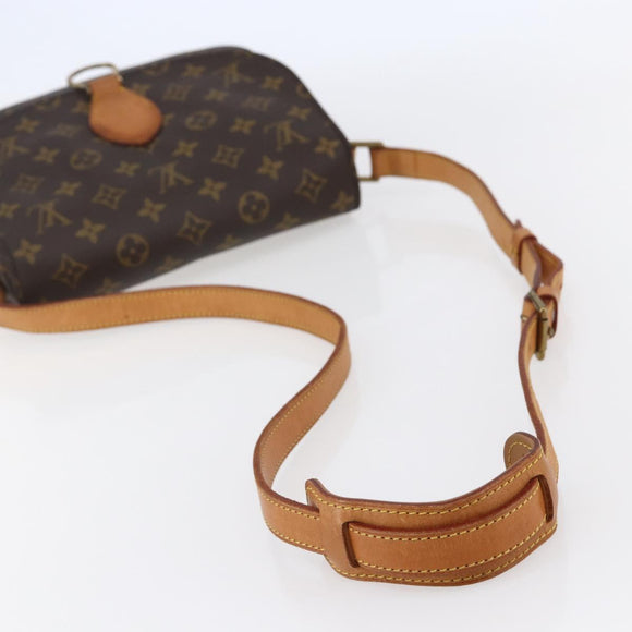 LOUIS VUITTON Monogram Saint Cloud GM Shoulder Bag M51242 LV Auth 147604