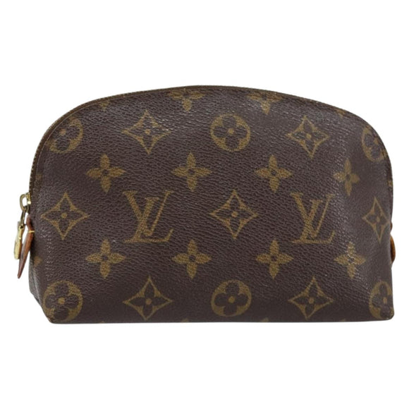 LOUIS VUITTON Monogram Pochette Cosmetic PM Cosmetic Pouch M47515 LV Auth 147606