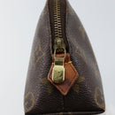 LOUIS VUITTON Monogram Pochette Cosmetic PM Cosmetic Pouch M47515 LV Auth 147606-8