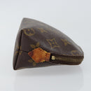 LOUIS VUITTON Monogram Pochette Cosmetic PM Cosmetic Pouch M47515 LV Auth 147606-3