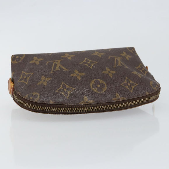 LOUIS VUITTON Monogram Pochette Cosmetic PM Cosmetic Pouch M47515 LV Auth 147606