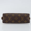 LOUIS VUITTON Monogram Pochette Cosmetic PM Cosmetic Pouch M47515 LV Auth 147606-6