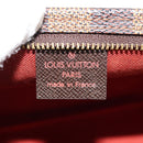 LOUIS VUITTON Damier Ebene Trousse Makeup Pouch N51982 LV Auth 147607V-21