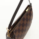 LOUIS VUITTON Damier Ebene Trousse Makeup Pouch N51982 LV Auth 147607V-6