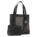 GUCCI Tote Bag Nylon Black 002 1705 0405 Auth 147610-1