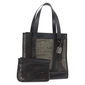 GUCCI Tote Bag Nylon Black 002 1705 0405 Auth 147610