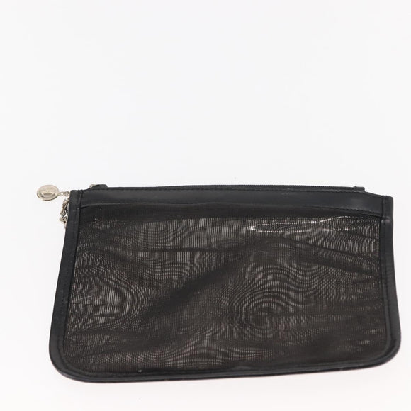 GUCCI Tote Bag Nylon Black 002 1705 0405 Auth 147610