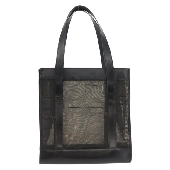 GUCCI Tote Bag Nylon Black 002 1705 0405 Auth 147610