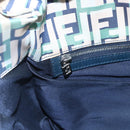 FENDI Zucca Canvas Tote Bag Navy Auth 147615-17