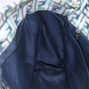 FENDI Zucca Canvas Tote Bag Navy Auth 147615-19