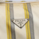 PRADA Shoulder Bag Nylon Ivory Auth 147624-17