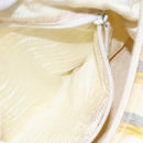 PRADA Shoulder Bag Nylon Ivory Auth 147624-23