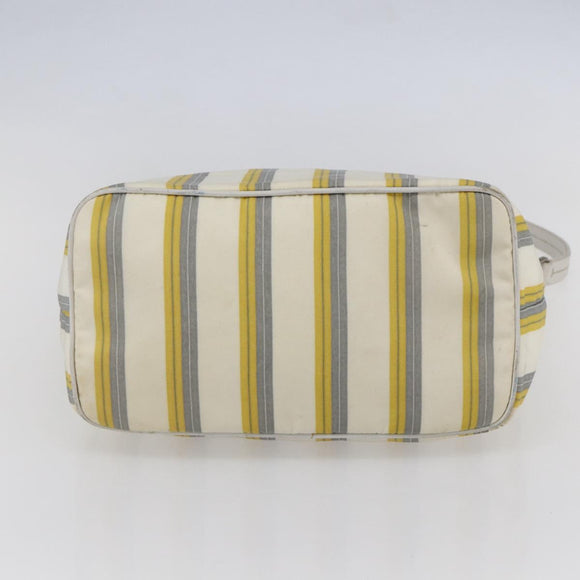 PRADA Shoulder Bag Nylon Ivory Auth 147624